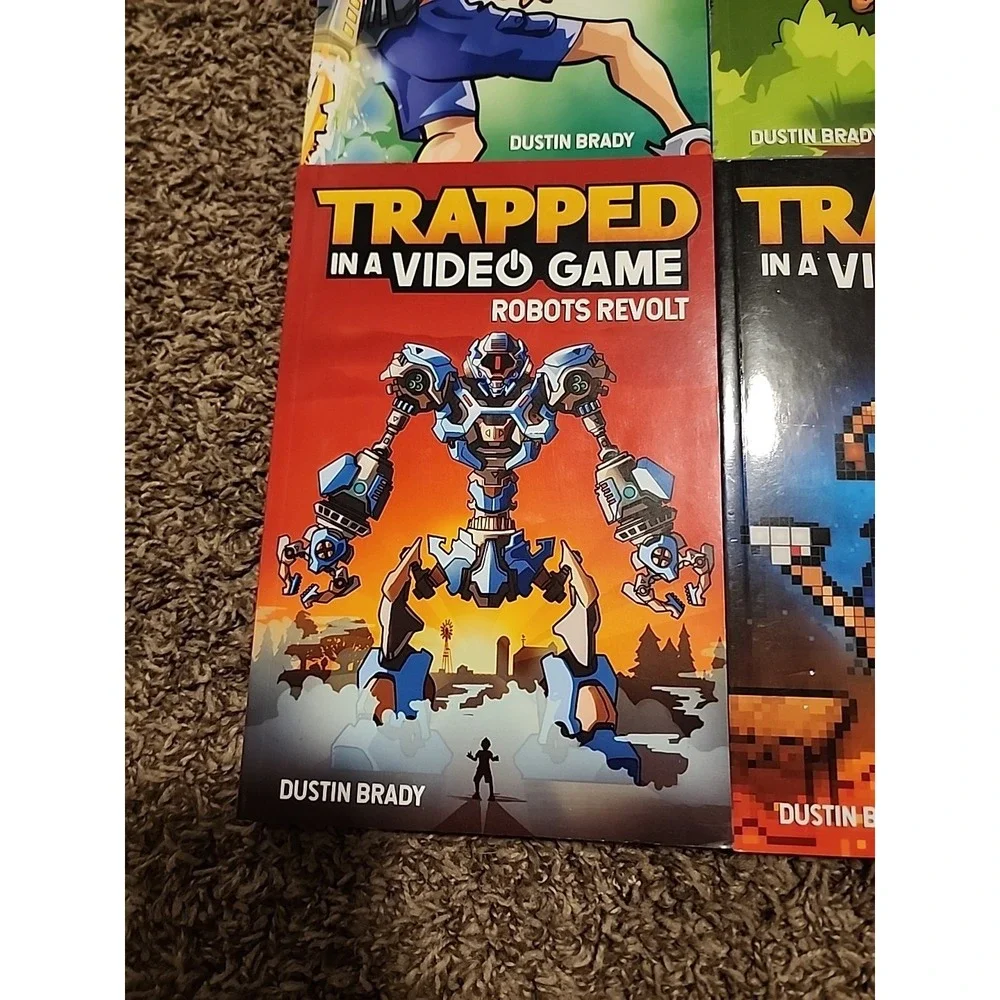 Trapped in a Video Game: The Complete Series‎ - Brady, Dustin - paperback